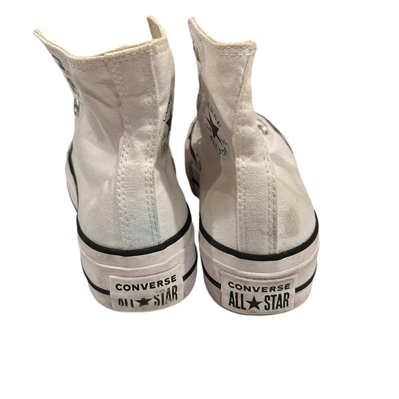 Converse white platform chuck  Taylor’s size 5 - Picture 6 of 8